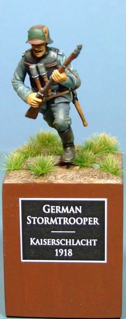 German Stormtrooper, Kaiserslacht, 1918