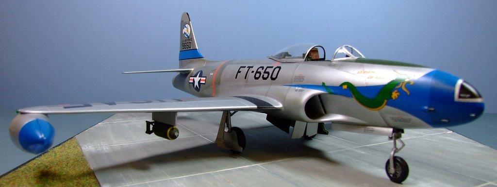 Lockheed F-80C Shooting Star, 16th FIS, Korea. 1951, 1:32