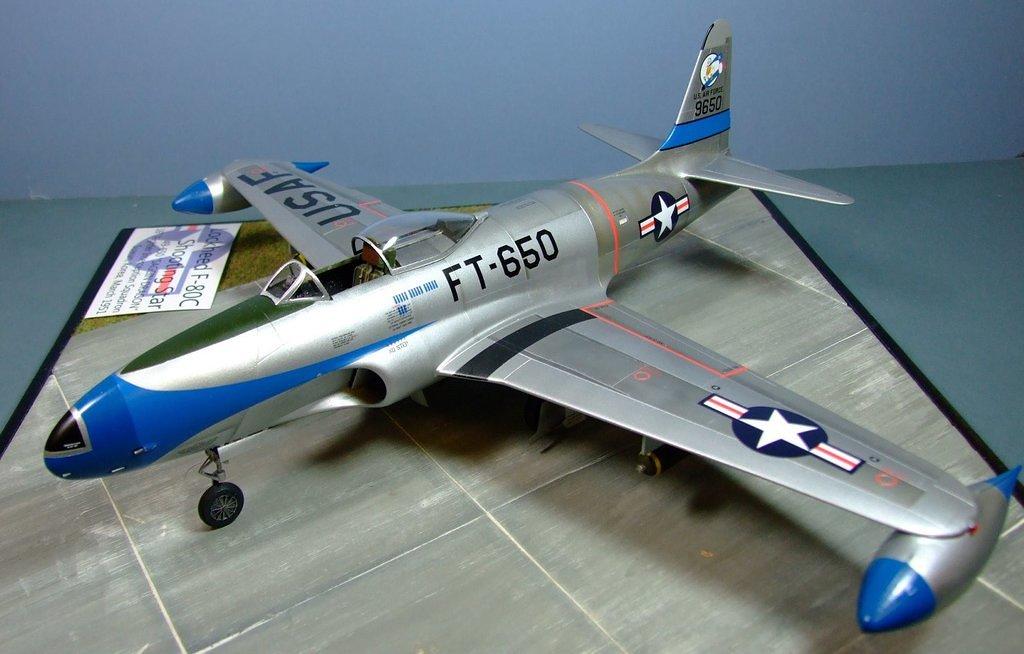 Lockheed F-80C Shooting Star, 16th FIS, Korea. 1951, 1:32