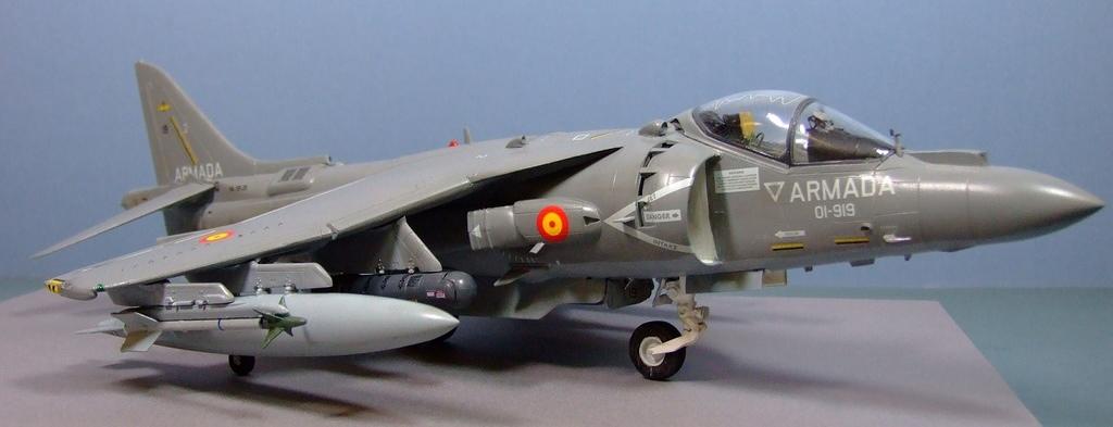 McDonnell Douglas EAV-8B Harrier II+, Escuadrilla 9, Spanish Navy, 1:48