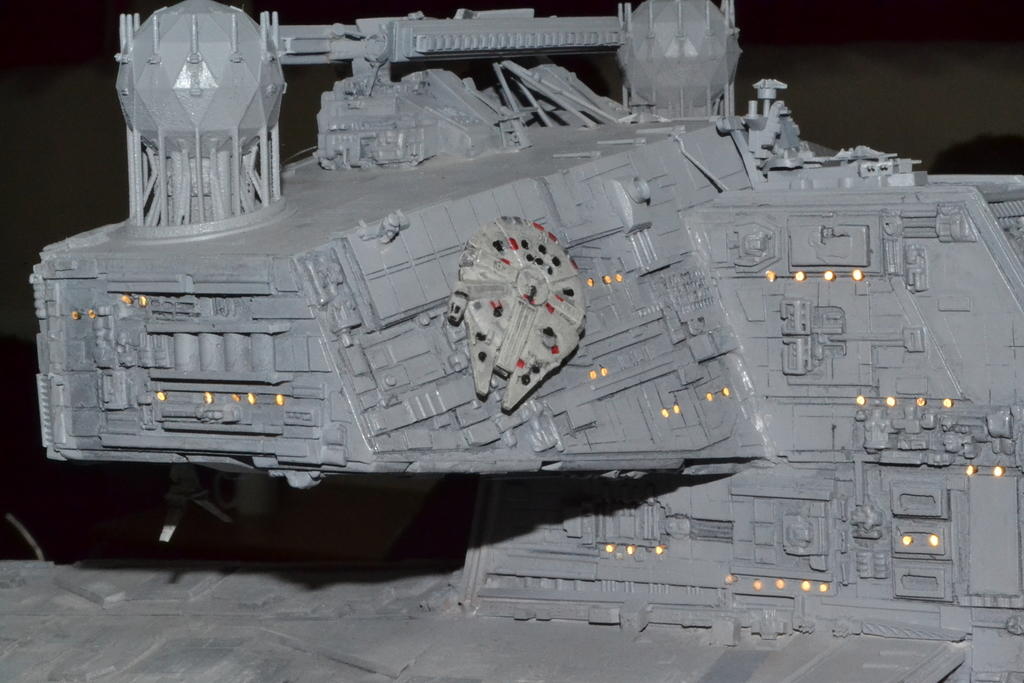 Imperial Star Destroyer - hidden stow-away