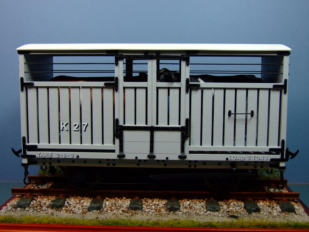 Manx Railway Cattle Wagon