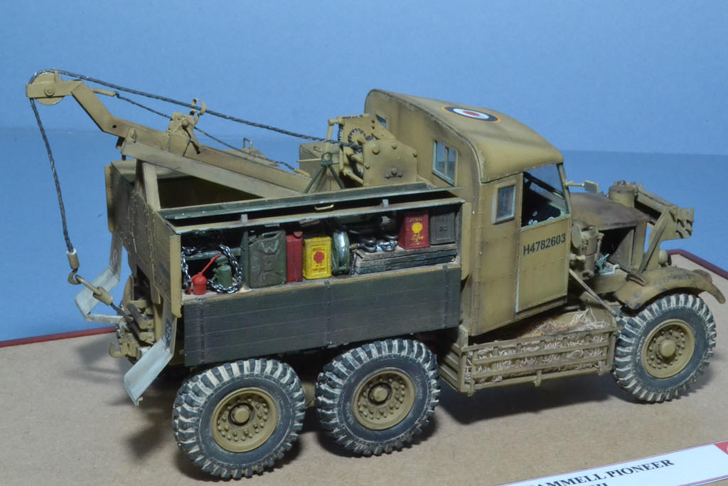Scammell Pioneer Recovery, British Army