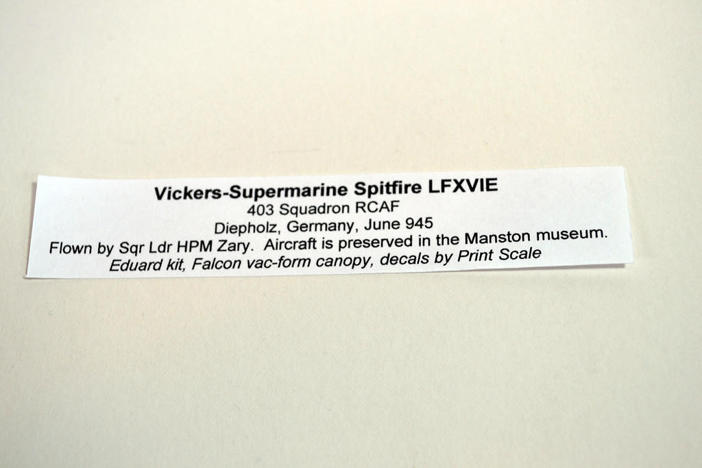 Vickers-Supermarine Spitfire LF XVIE