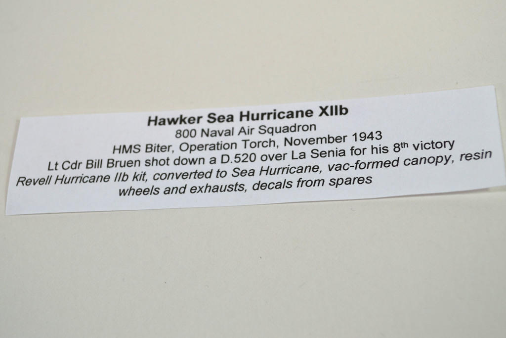 Hawker Sea Hurricane XIIb