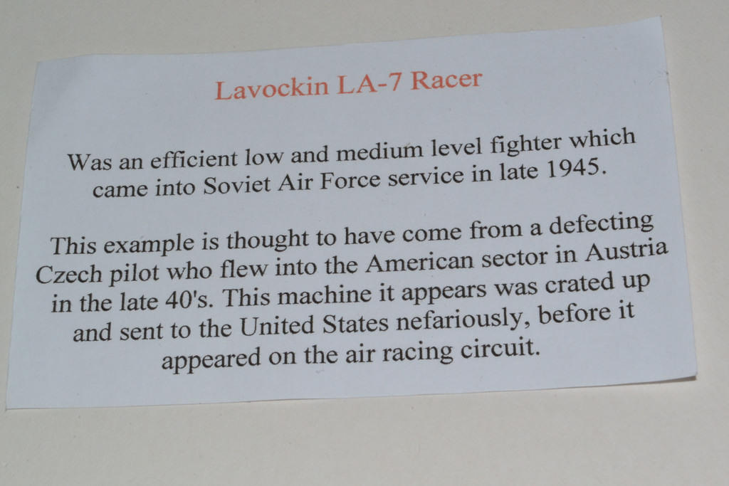 Lavockin LA-7 Racer