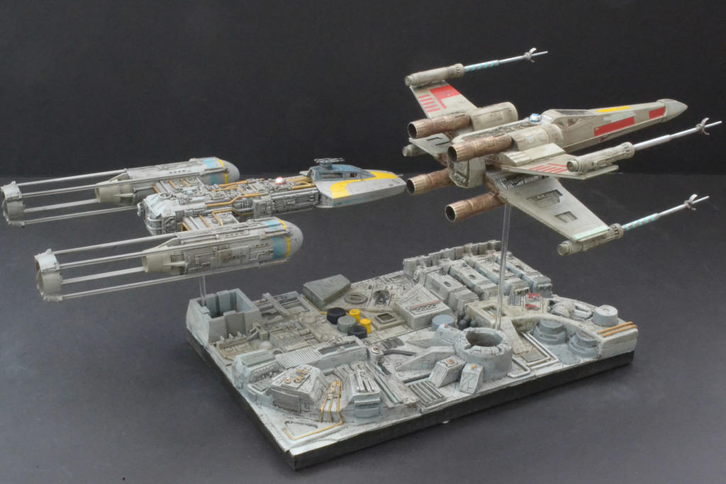 Star Wars @ 40, Finemolds X-Wing and Y-Wing