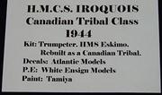 HMCS Iroquois, 1:350