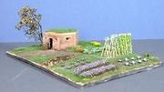 "Dug for Victory," Type 24, Southern Railway pill box and allotment, 1:76
