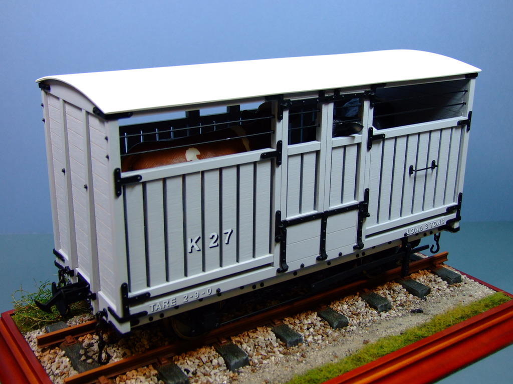 Manx Railway Cattle Wagon