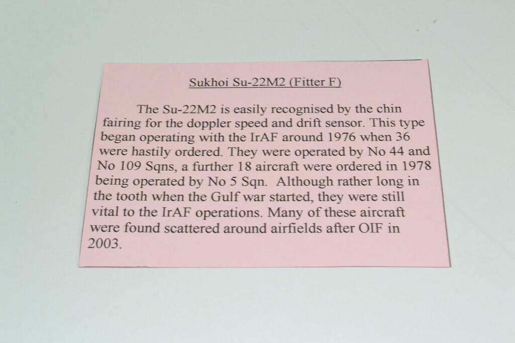 Sukhoi SU-22M2 (Fitter F)