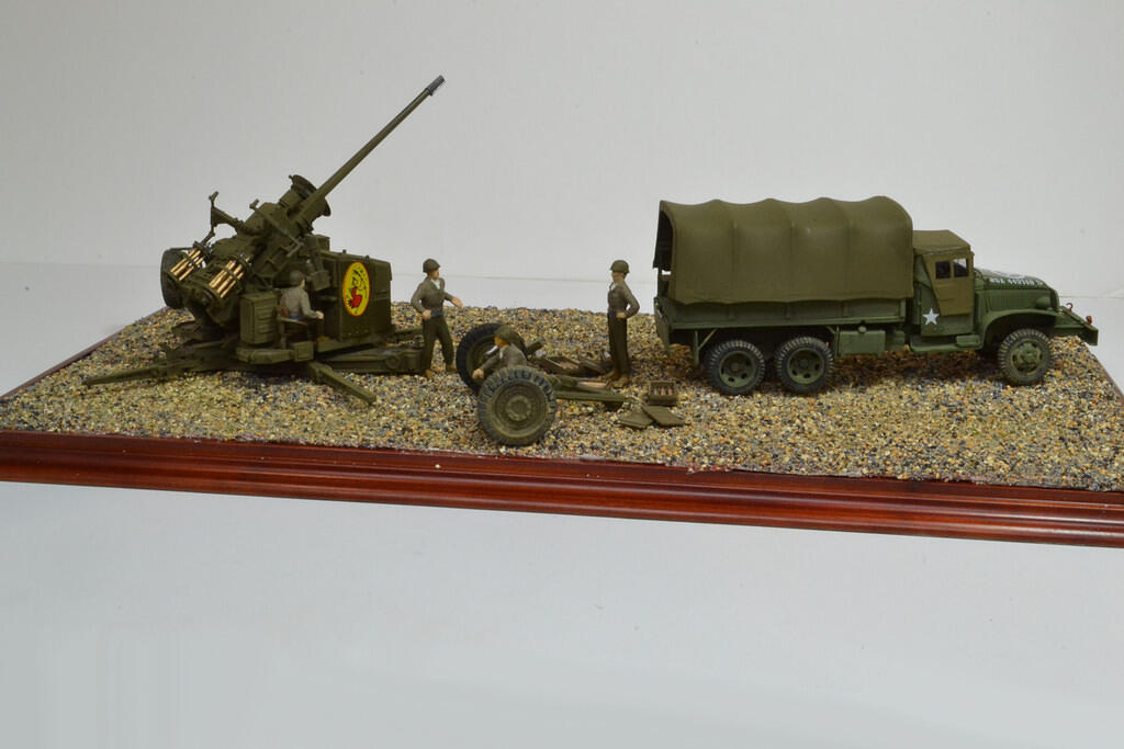Aircraft Gun Diorama