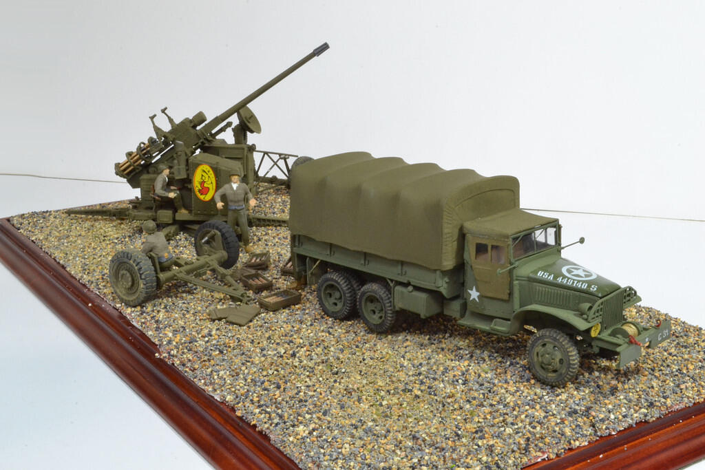Aircraft Gun Diorama