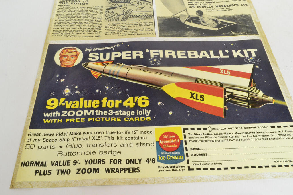 Kitmaster Fireball XL-5