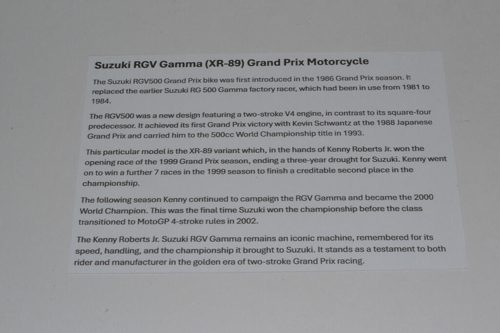 Suzuki RGV Gamma (XR-89)