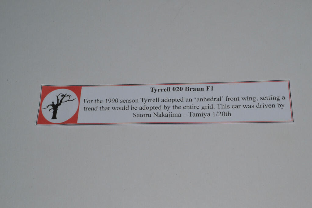 Tyrell 020 Braun F1
