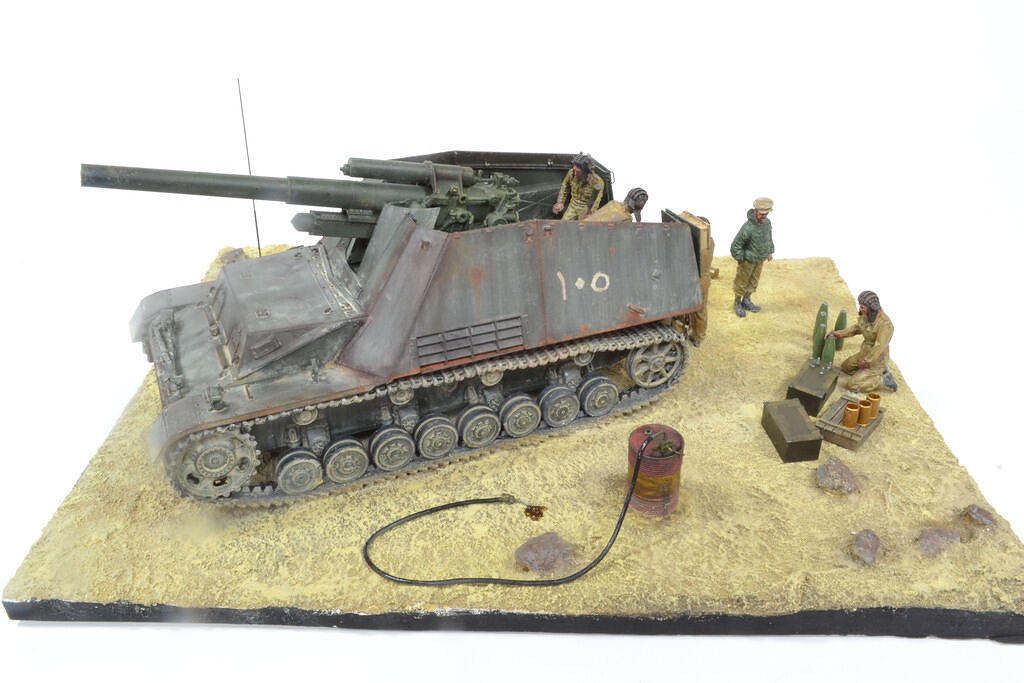 Syrian Army Hummel, Golan Heights, 6 day war June 1967