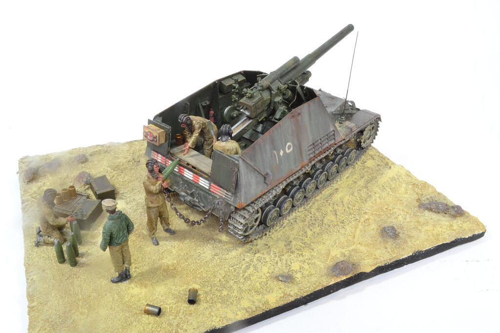 Syrian Army Hummel, Golan Heights, 6 day war June 1967