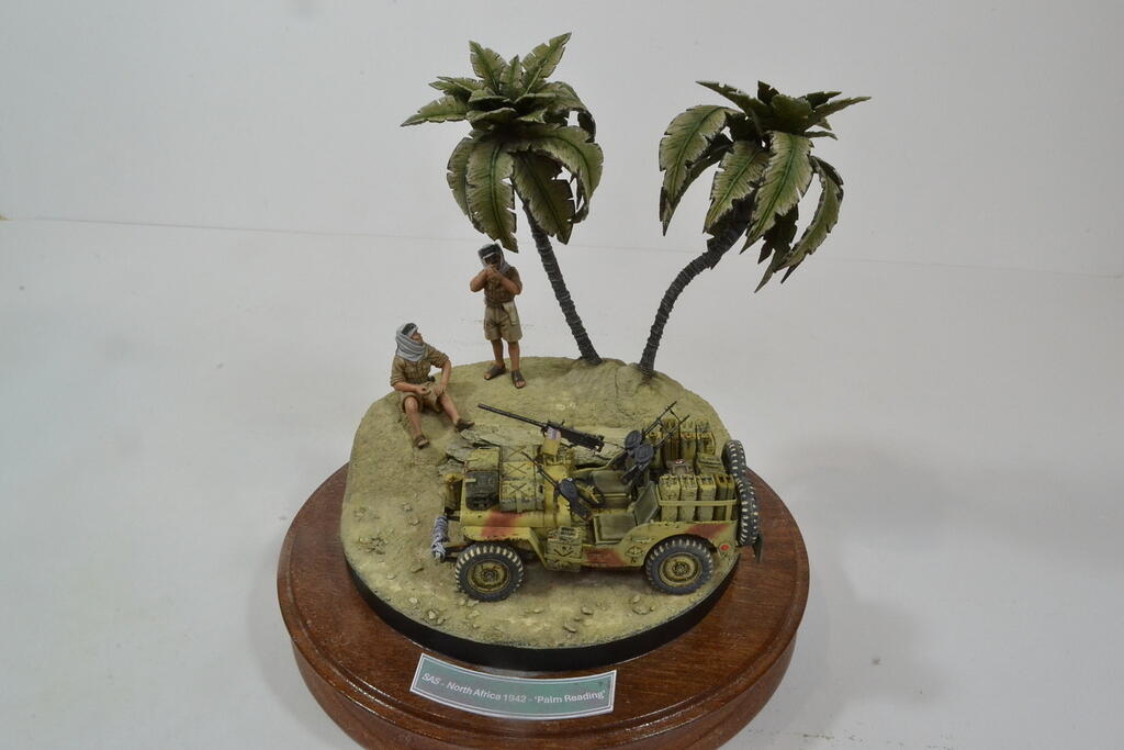 1:35 SAS Jeep Diorama