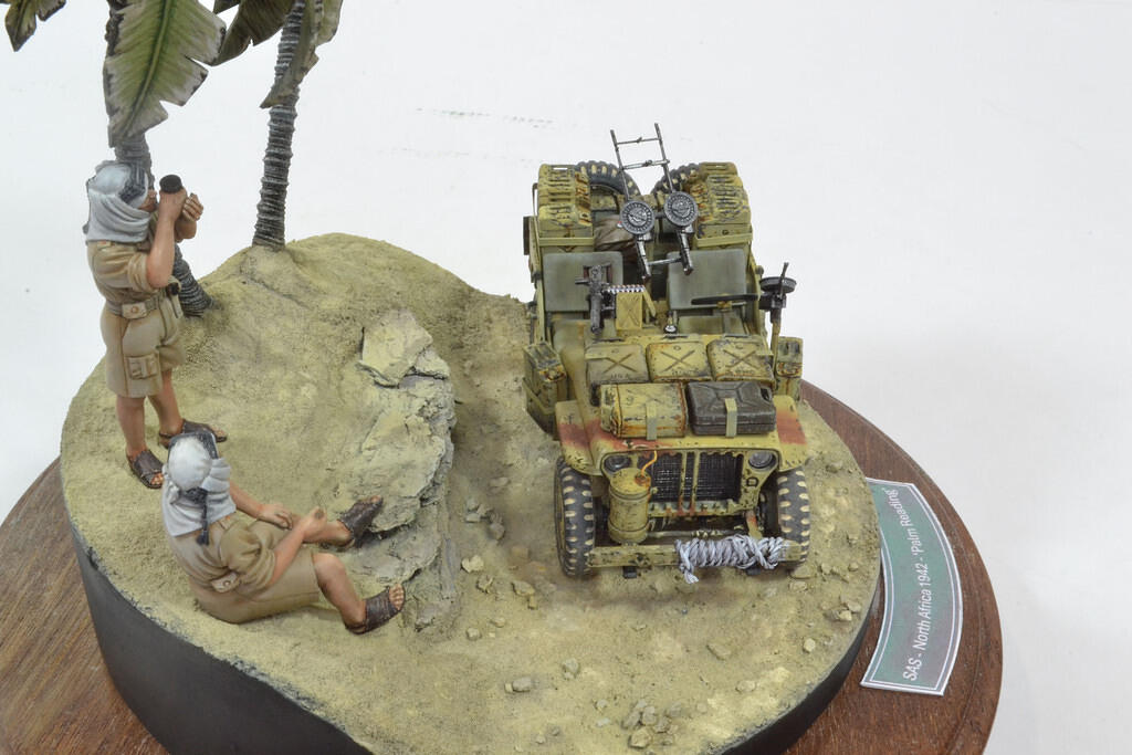 1:35 SAS Jeep Diorama