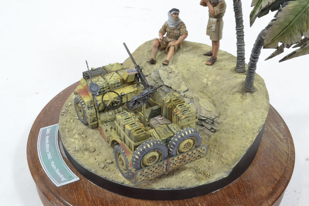 1:35 SAS Jeep Diorama