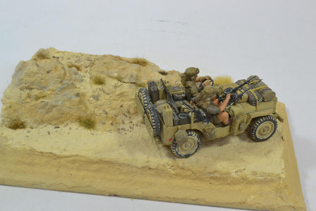 1:35 SAS Jeep Diorama