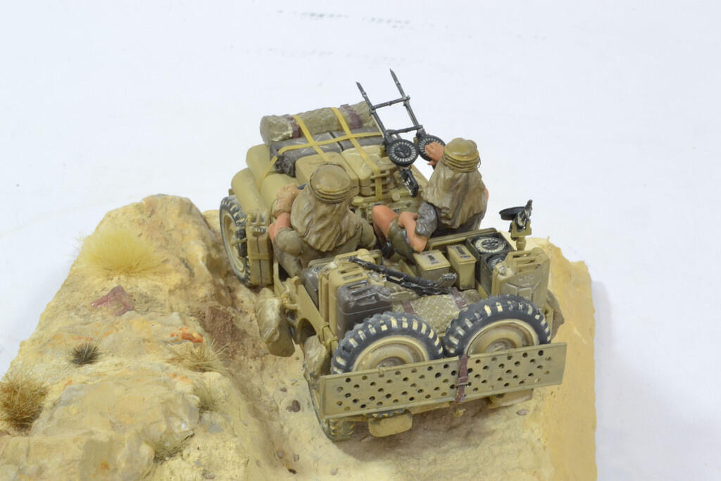 1:35 SAS Jeep Diorama