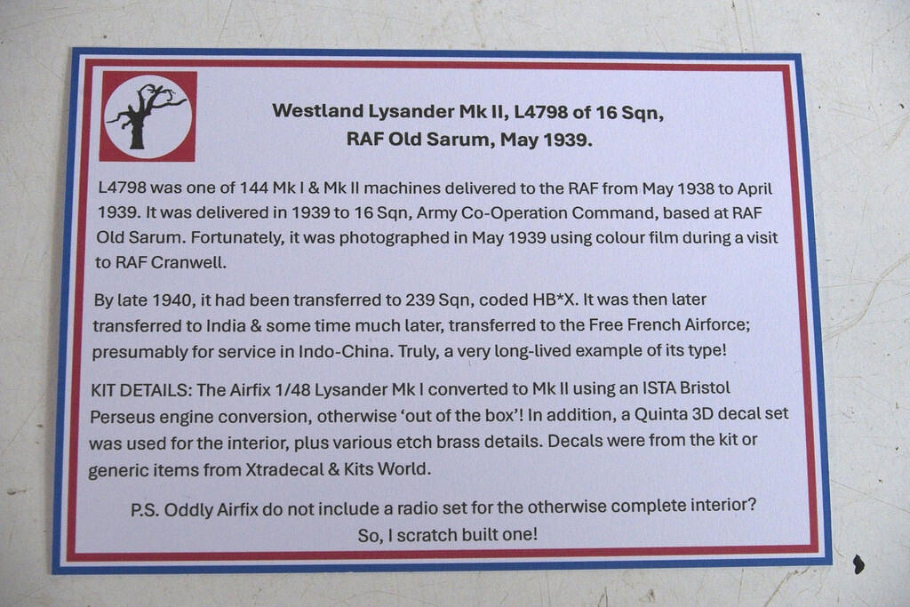 Westland Lysander Mk II