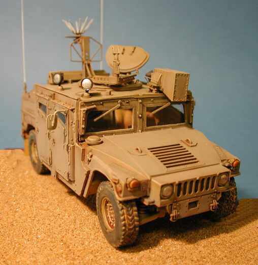 Uparmoured Israeli Humvee