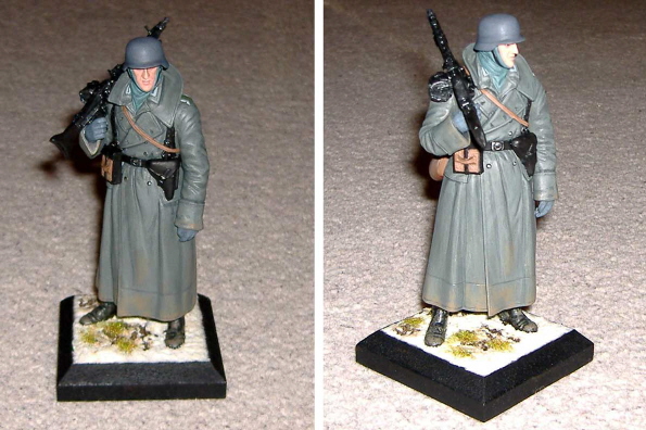 German MG42 Gunner, 1/16