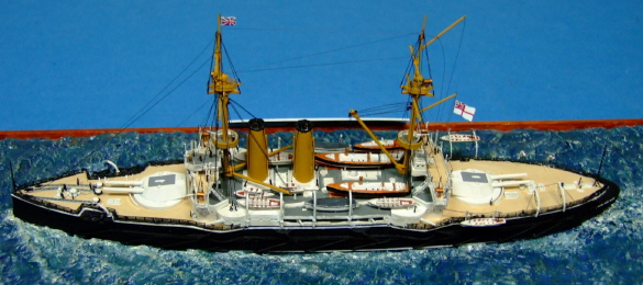 HMS Exmouth, 1/700