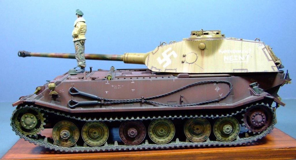 VK4502PH, Porsche Tiger II prototype, 1:35