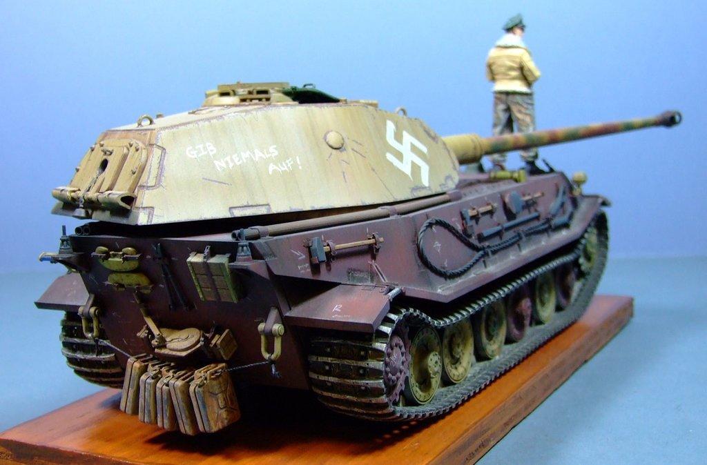 VK4502PH, Porsche Tiger II prototype, 1:35