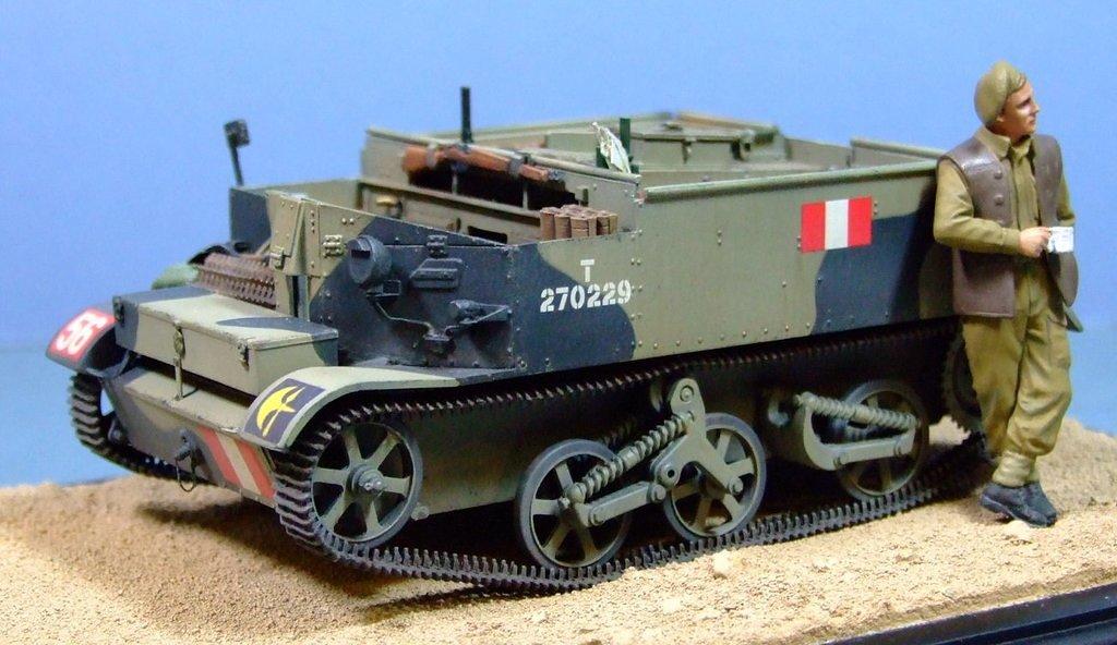 Universal Carrier Mk. II, 3in mortar carrier, 1:35