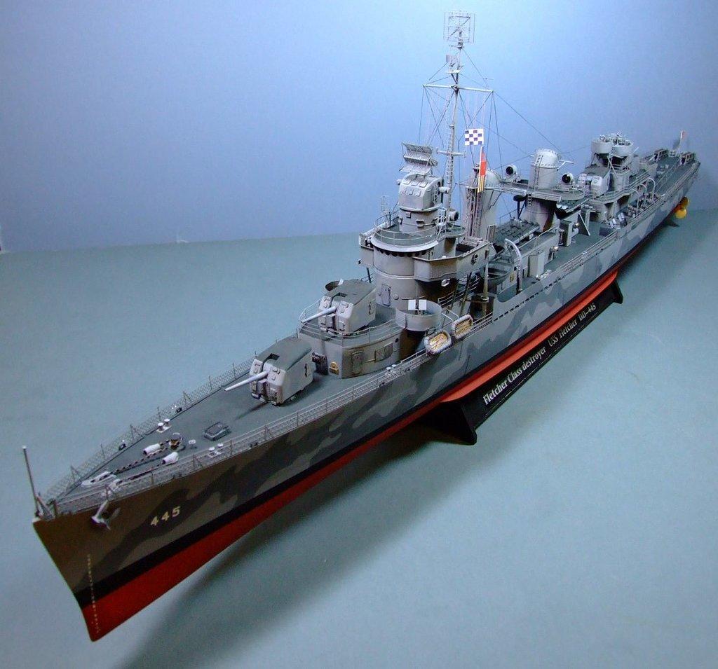 USS Fletcher, DD445, US Navy, 1:144