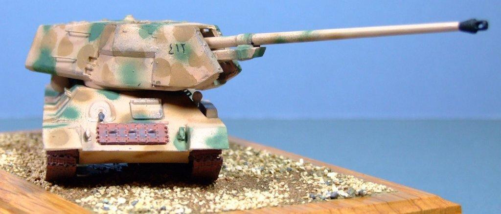 T-34 100mm Self-propelled gun, Egyptian army, 1:72