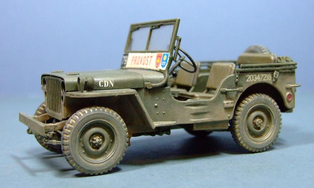 Jeep, Canadian Provost Company, Korea, 1953, 1:35