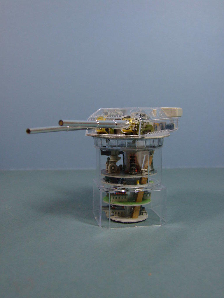 Bismark Turret 1:200 scale