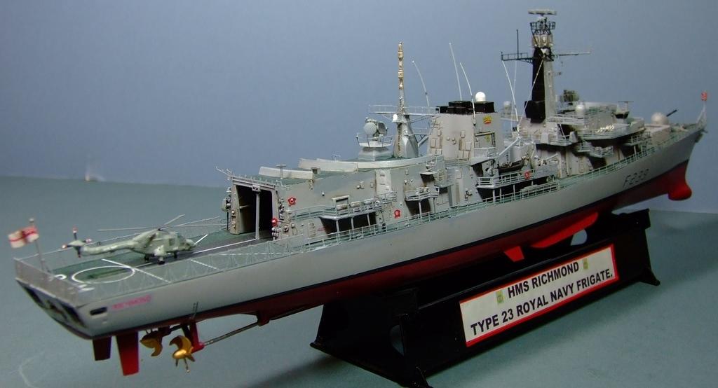 HMS Richmond, Type 23 Frigate, 1:350