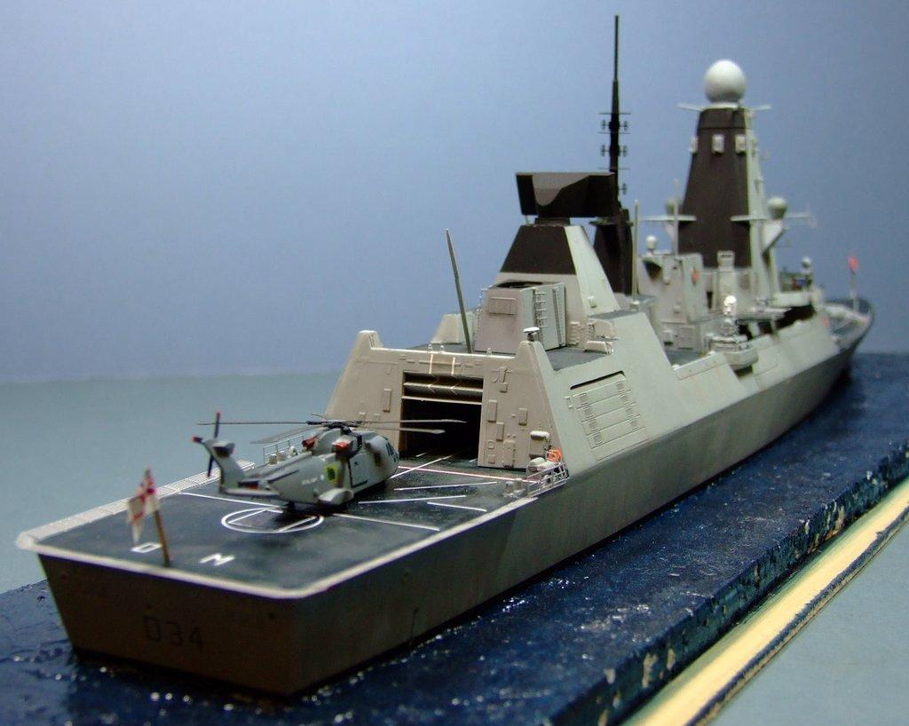 HMS Diamond, Type 45 Destroyer, 1:350