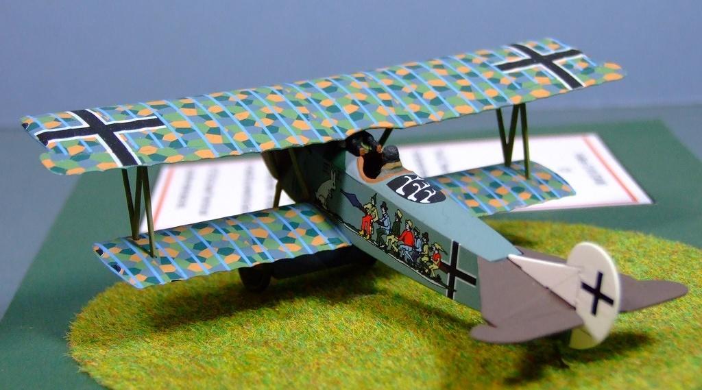 Fokker DVII(OAW) Jasta 65, Luftsreitkrafte, 1918, 1:72