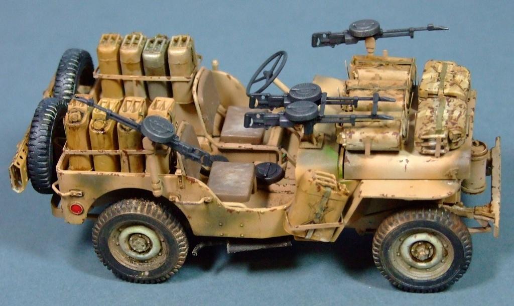 SAS Jeep, North Africa, 1:35