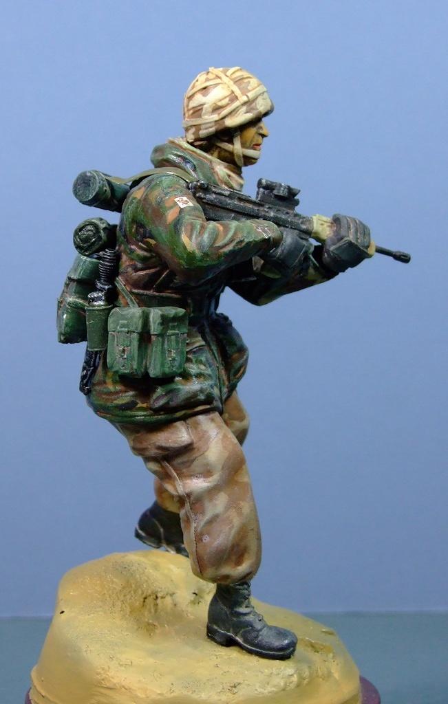 British Solider, Gulf War 1991, 120mm