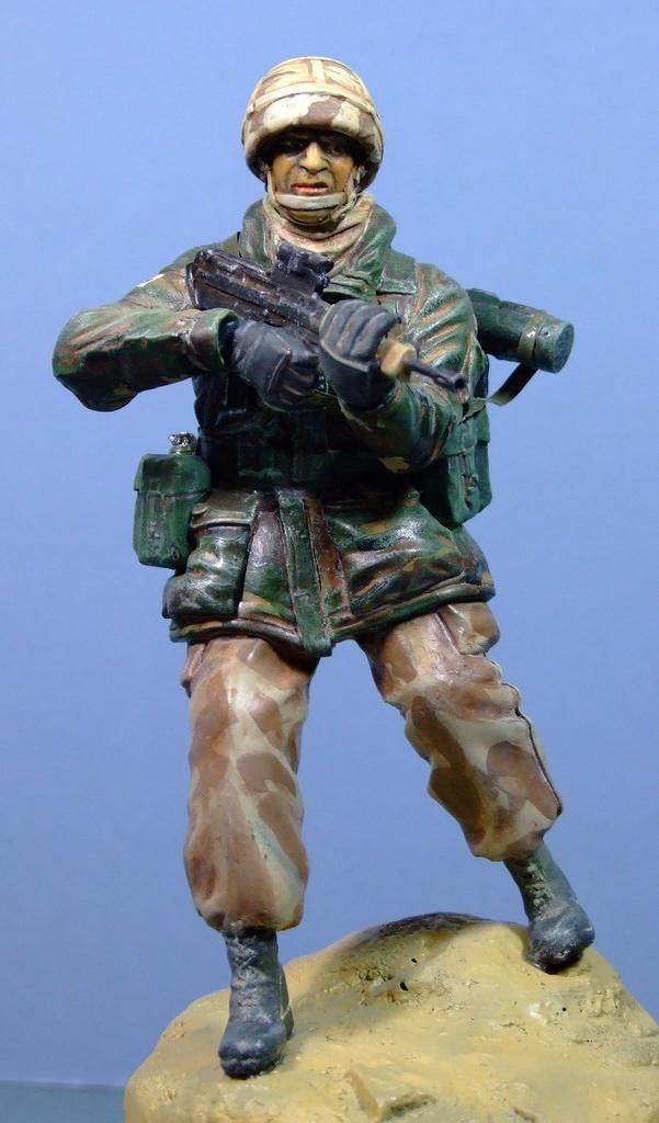 British Solider, Gulf War 1991, 120mm