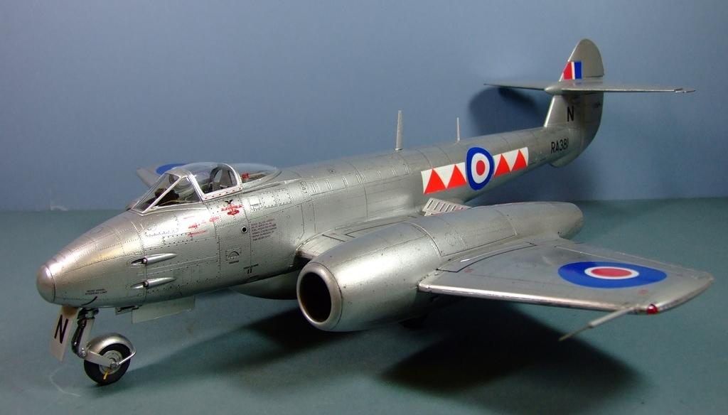 Gloster Meteor F.4, 600 Sqdn RAuxAF, 1950, 1:32