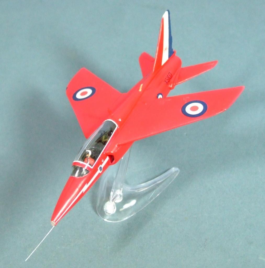 Folland Gnat T1, Red Arrows, RAF Kemble 1972, 1:72