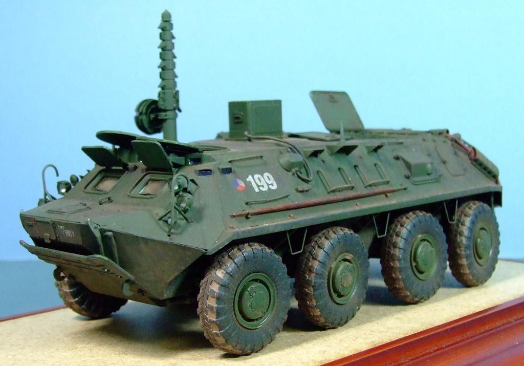 BTR-60PU Air Defence Command Vehicle, Czech Army, 1:35