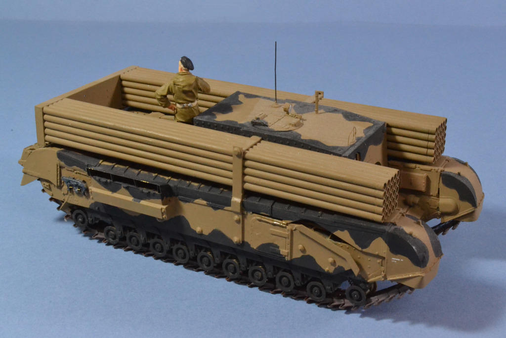 Churchill 3" Gun carrier with Snake tubes