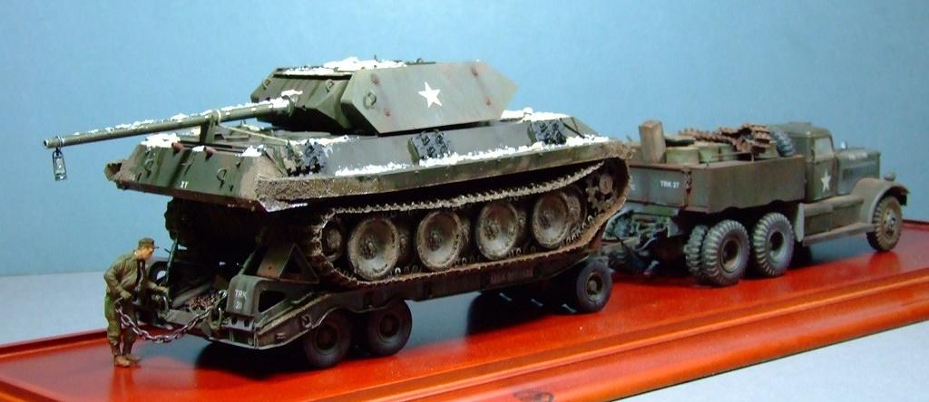 Diamond T with Ersatz M10, Ardennes, 1945, 1:35