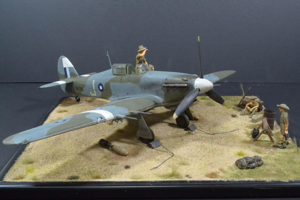 Clang! Hurricane IIc, 5 Sqn Burma 1944